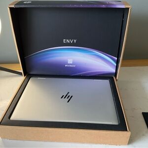 HP Envy Laptop in Cardboard Box